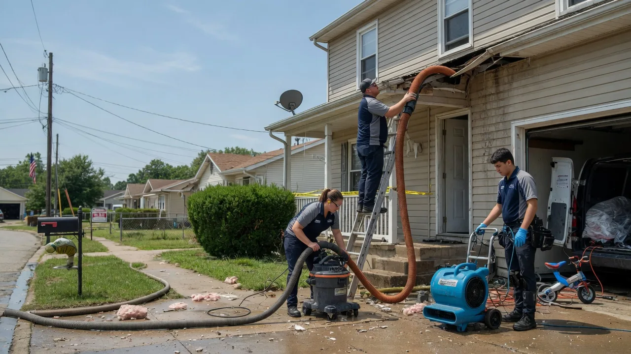 Water Damage Restoration in Grandfield, OK near me